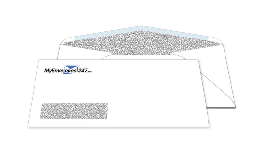 9 Window Security Tinted Envelope