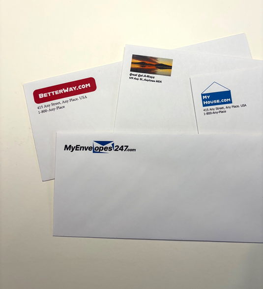 #10 Regular Peel & Seal Envelopes